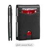 RFID Slim Men's Wallet With Money Clip,Minimalist Front Pocket Bifold Card Holder Carbon fibre Credit Card Holder Wallet